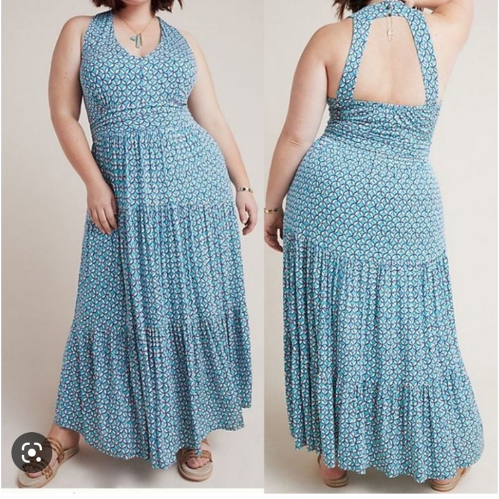 Anthropologie Maeve Maxi Dress 3x